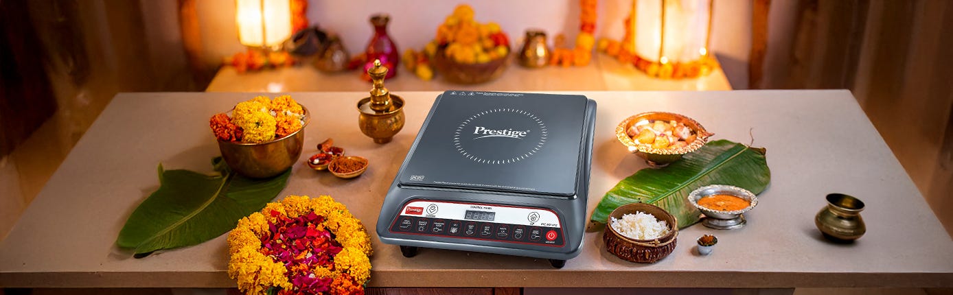 induction cooktop in onam festival