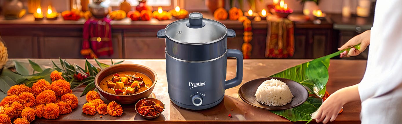 multi cooker in onam festival