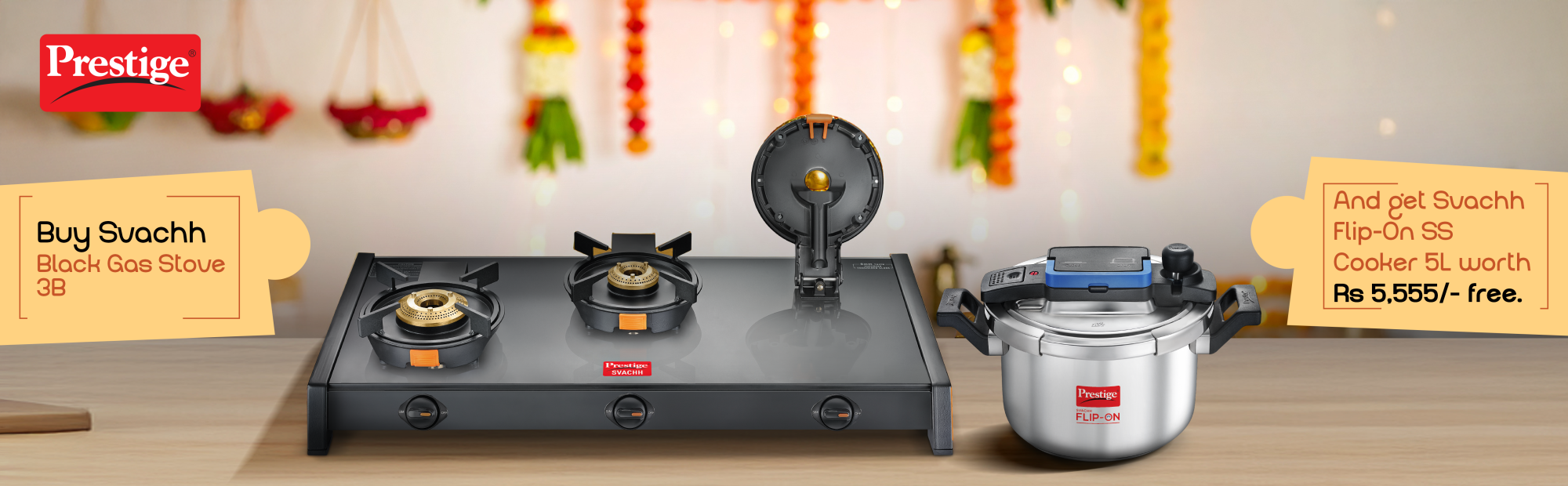 Buy 2-in-one Air Flip Air Fryer and Griller and get Endura 6 Jar 1000W worth