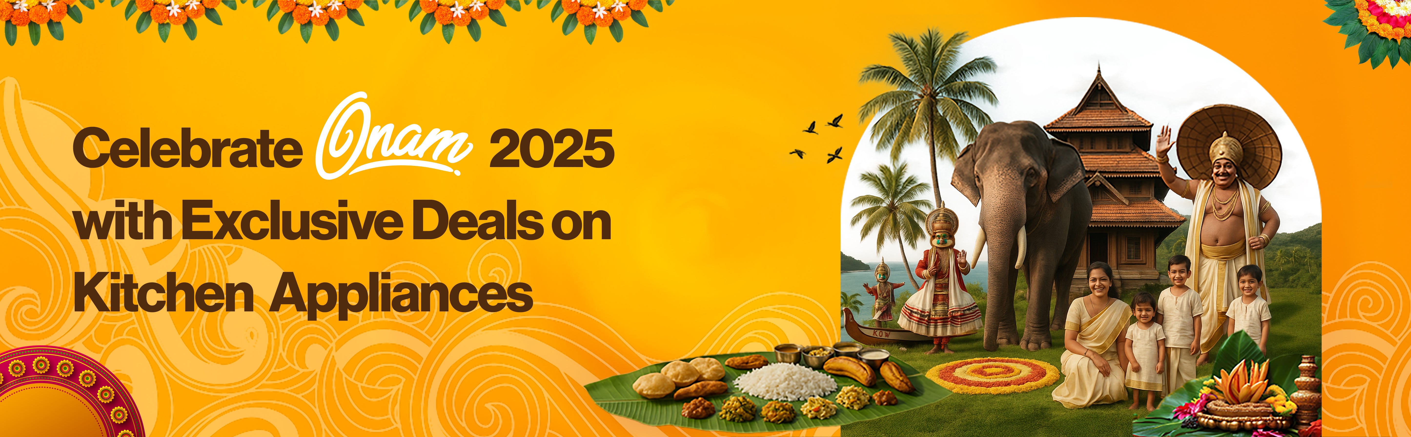 Celebrate Onam 2025 with Exclusive Kitchen Appliances