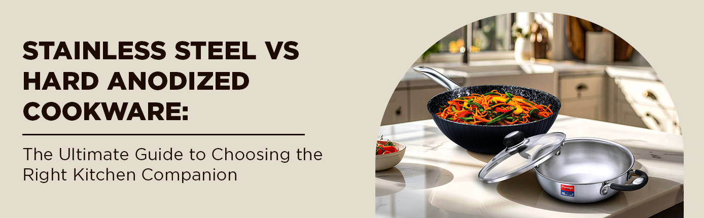 Stainless Steel vs Hard Anodized Cookware